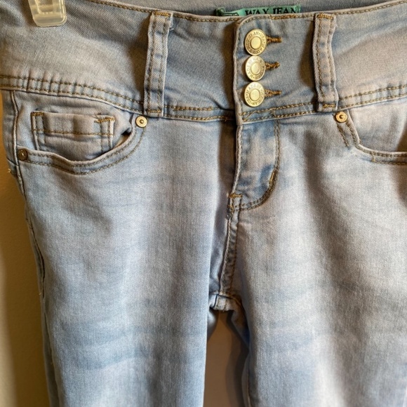 Wax Jeans - Light Blue Jeans - Size 1 - Picture 2 of 4